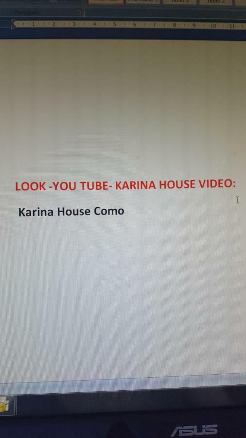 Karina House - Como Eksteriør billede